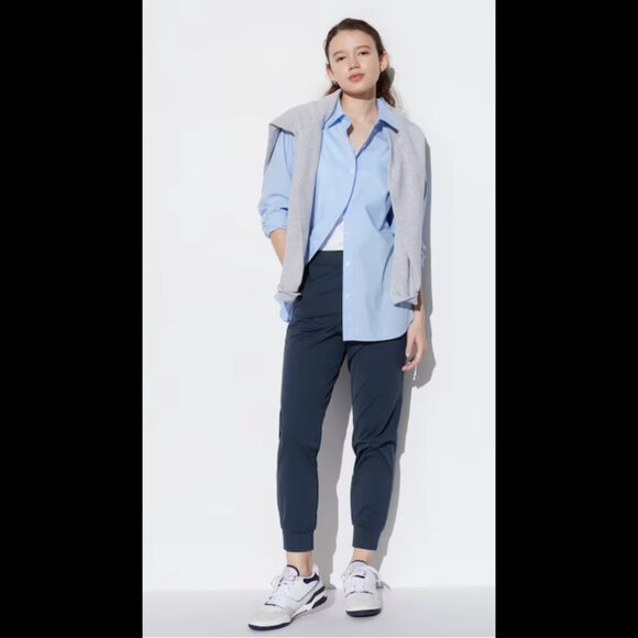 NWOT Uniqlo Extra Stretch AIRism Jogger Pants (Navy, XXS) - Picture 1 of 9